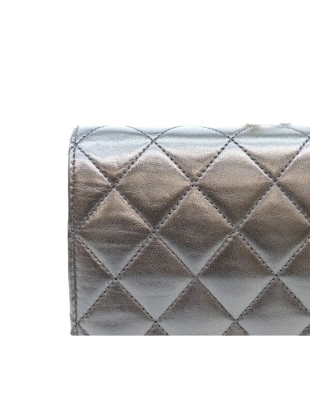 Chanel Black Lamb Full Flap Push Lock Quilted 23